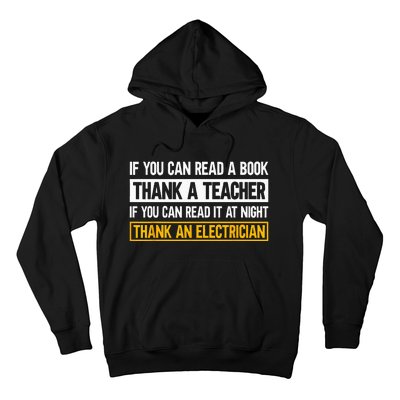 Electrician Funny Electrical Engineer Hoodie