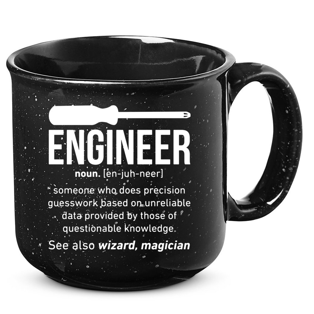 Engineer Funny 15oz Campfire Ceramic Mug