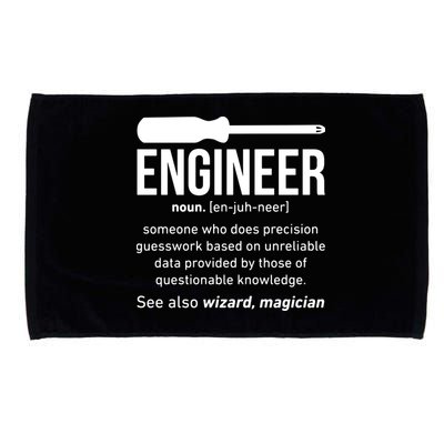 Engineer Funny Microfiber Hand Towel