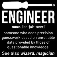 Engineer Funny Cropped Pullover Crew