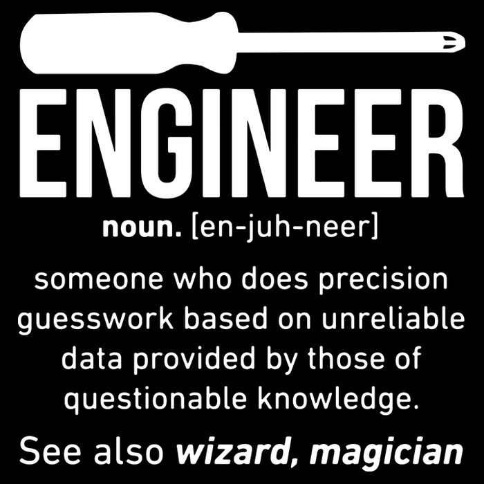 Engineer Funny Cropped Pullover Crew