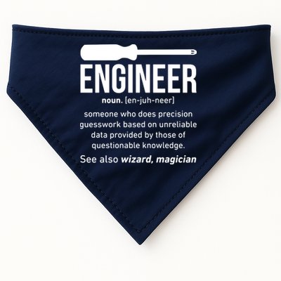 Engineer Funny USA-Made Doggie Bandana