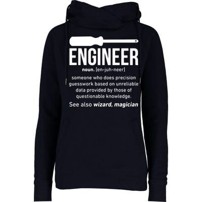 Engineer Funny Womens Funnel Neck Pullover Hood