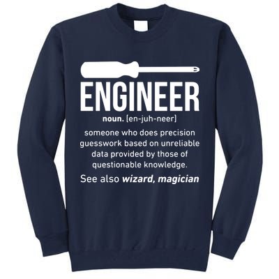 Engineer Funny Tall Sweatshirt