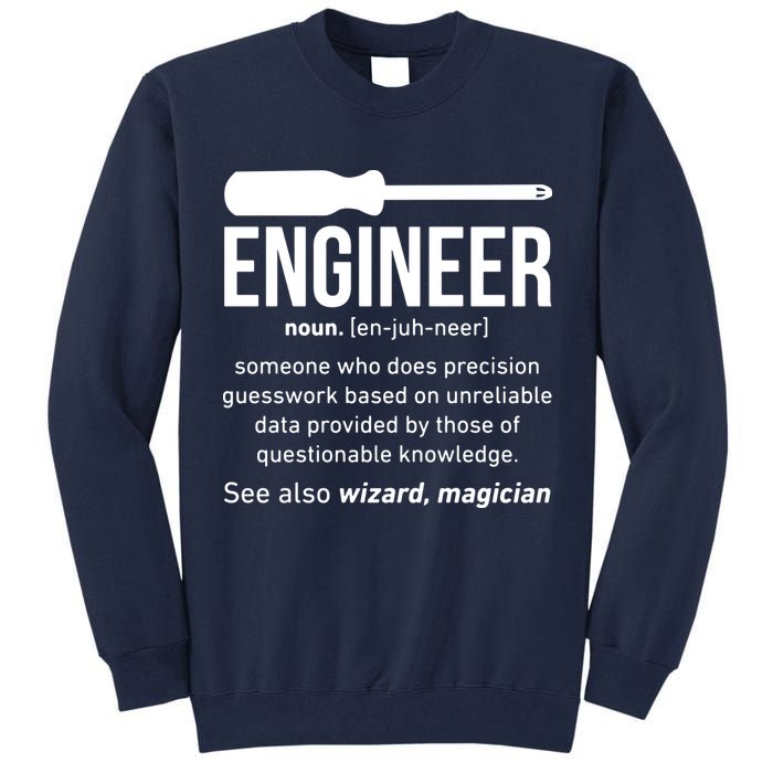 Engineer Funny Tall Sweatshirt
