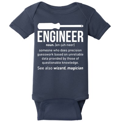 Engineer Funny Baby Bodysuit