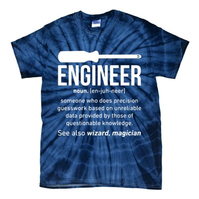Engineer Funny Tie-Dye T-Shirt