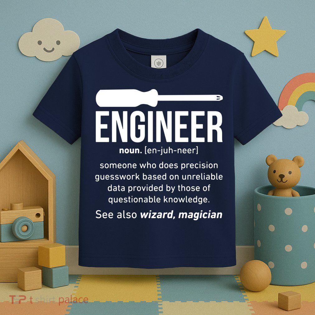 Engineer Funny Toddler T-Shirt