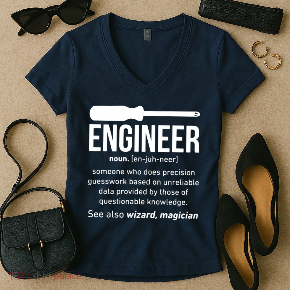 Engineer Funny Women's V-Neck T-Shirt
