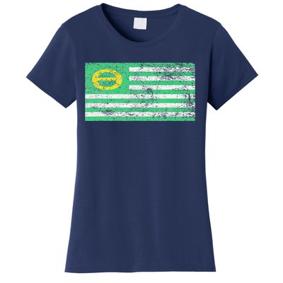 ECOLOGY FLAG ENVIRON TALISM EARTH DAY Women's T-Shirt