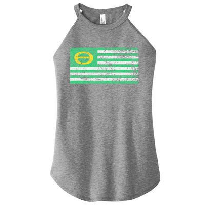 ECOLOGY FLAG ENVIRON TALISM EARTH DAY Women’s Perfect Tri Rocker Tank