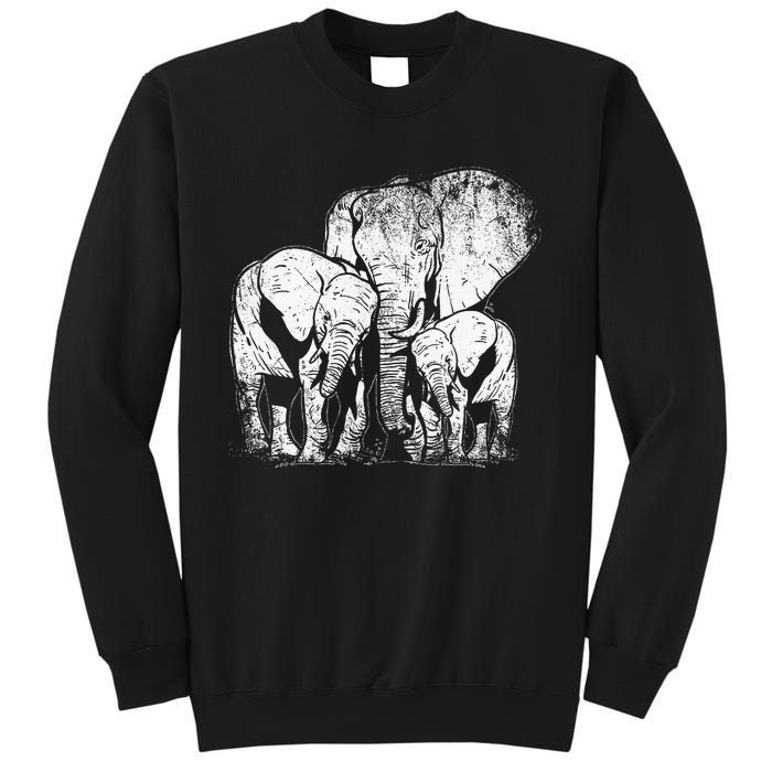 Elephant Family Elephant Sweatshirt