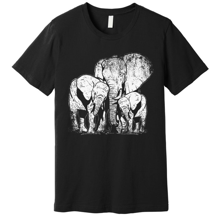 Elephant Family Elephant Premium T-Shirt