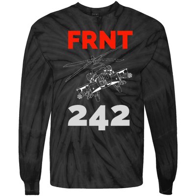 Ebm Front Electronic Body Music Pro Frnt 242 Tie-Dye Long Sleeve Shirt