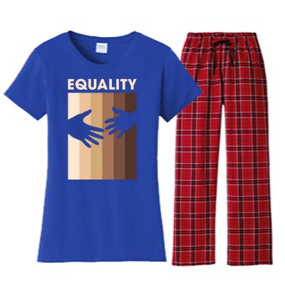 Equality For Equal And Hu Civil Rights Gift Women's Flannel Pajama Set