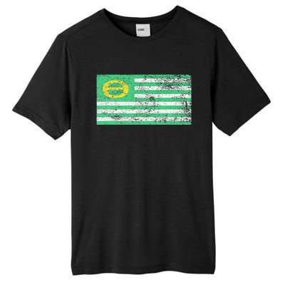 ECOLOGY FLAG ENVIRONMENTALISM EARTH DAY Tall Fusion ChromaSoft Performance T-Shirt