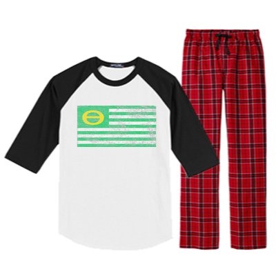 ECOLOGY FLAG ENVIRONMENTALISM EARTH DAY Raglan Sleeve Pajama Set