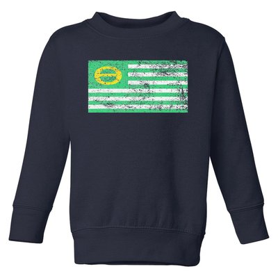 ECOLOGY FLAG ENVIRONMENTALISM EARTH DAY Toddler Sweatshirt