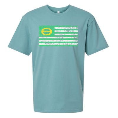 ECOLOGY FLAG ENVIRONMENTALISM EARTH DAY Sueded Cloud Jersey T-Shirt