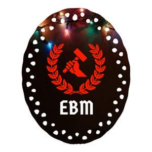 Ebm Front Electronic Body Music Pro Frnt 242 Ceramic Oval Ornament