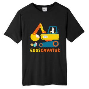 Easter Fashion Eggscavator Excavator Easter Tall Fusion ChromaSoft Performance T-Shirt