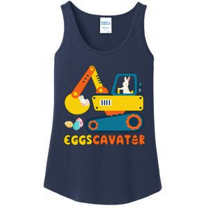 Easter Fashion Eggscavator Excavator Easter Ladies Essential Tank