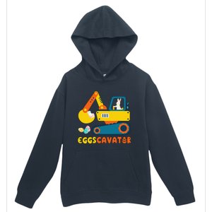 Easter Fashion Eggscavator Excavator Easter Urban Pullover Hoodie