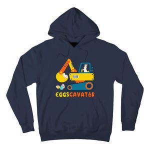 Easter Fashion Eggscavator Excavator Easter Tall Hoodie