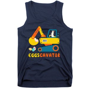 Easter Fashion Eggscavator Excavator Easter Tank Top