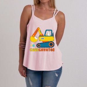 Easter Fashion Eggscavator Excavator Easter Women's Strappy Tank