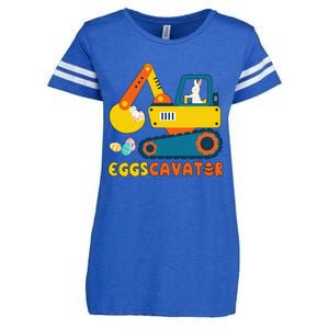 Easter Fashion Eggscavator Excavator Easter Enza Ladies Jersey Football T-Shirt