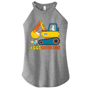 Easter Fashion Eggscavator Excavator Easter Women's Perfect Tri Rocker Tank