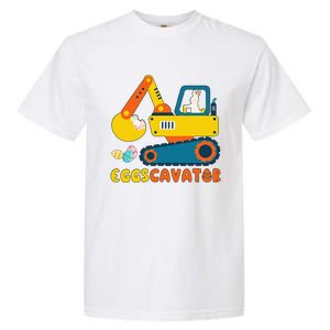 Easter Fashion Eggscavator Excavator Easter Garment-Dyed Heavyweight T-Shirt