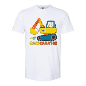 Easter Fashion Eggscavator Excavator Easter Softstyle CVC T-Shirt