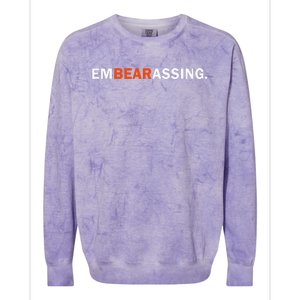 Embearassing Funny Colorblast Crewneck Sweatshirt