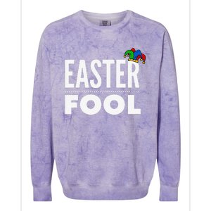 Easter Fool, Easter And April Fools Day Colorblast Crewneck Sweatshirt