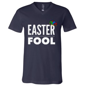 Easter Fool, Easter And April Fools Day V-Neck T-Shirt