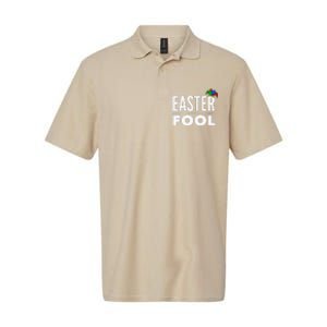 Easter Fool, Easter And April Fools Day Softstyle Adult Sport Polo