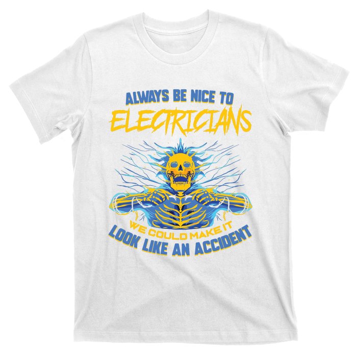 Electrician Funny For Electrical Engineer Electricity T-Shirt