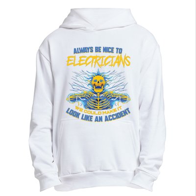 Electrician Funny For Electrical Engineer Electricity Urban Pullover Hoodie