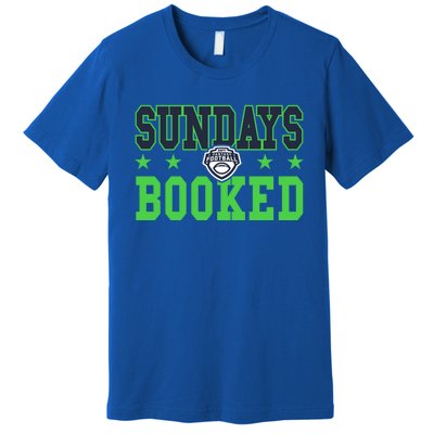 Espn Fantasy Football Sundays Booked V1 Funny Gift Premium T-Shirt