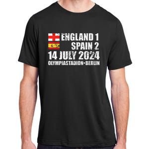 Euro Football Final England Spain Winners July 2024 Premium Adult ChromaSoft Performance T-Shirt