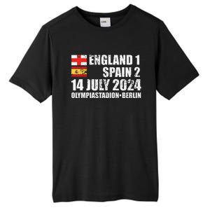 Euro Football Final England Spain Winners July 2024 Premium Tall Fusion ChromaSoft Performance T-Shirt