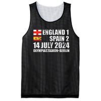 Euro Football Final England Spain Winners July 2024 Premium Mesh Reversible Basketball Jersey Tank