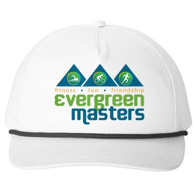 Evergreen Fitness Fun Friendship Team Snapback Five-Panel Rope Hat