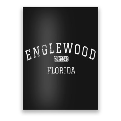 Englewood Florida FL Vintage Poster