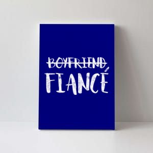 Engaget Friend Fiance Gift Married Wedding Great Gift Canvas