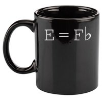 E = F Flat E Is Equal To F Flat Relativity Theory Music 11oz C Handle Ceramic Mug