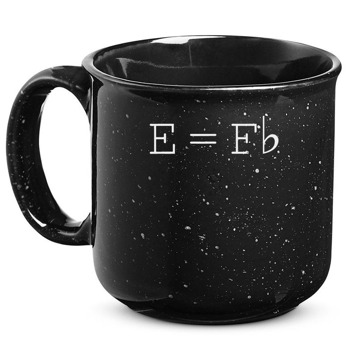 E = F Flat E Is Equal To F Flat Relativity Theory Music 15oz Campfire Ceramic Mug