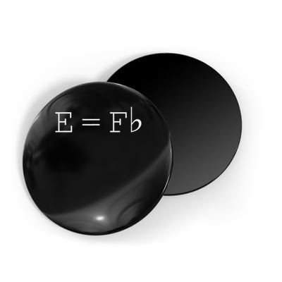 E = F Flat E Is Equal To F Flat Relativity Theory Music Magnet